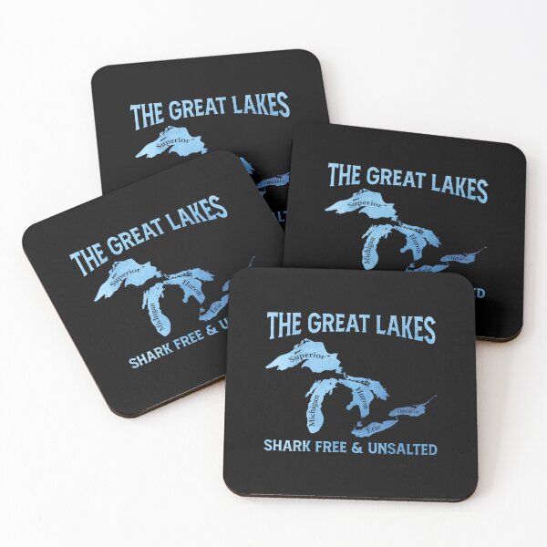 Item preview, The Great Lakes Shark Free & Unsalted Michigan designed and sold by TomAScott27.