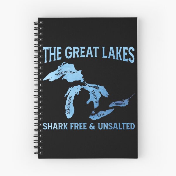 Item preview, The Great Lakes Shark Free & Unsalted Michigan designed and sold by TomAScott27.