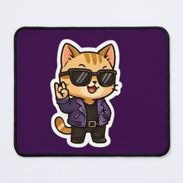 Item preview, Cool Street Style Cats Collection – Rocker & Urban Kawaii Cat Characters designed and sold by Good Vibes .