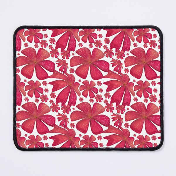 Item preview, Bold Red Flowers Seamless Design | Artistic Botanical Print designed and sold by HopeAndHustle.