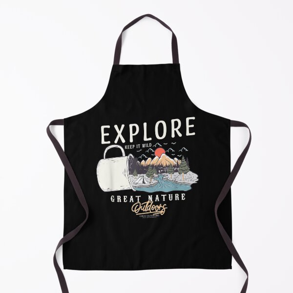 Item preview, Vintage Mountain Explore Keep Wild Sun Great Nature Outdoors designed and sold by TomAScott27.