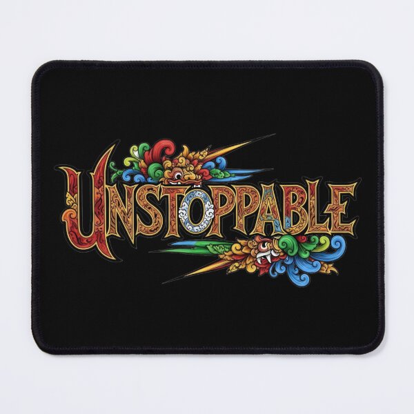 Item preview, Unstoppable Dragon Fantasy Art - Motivational Bold Logo designed and sold by Radhestore.