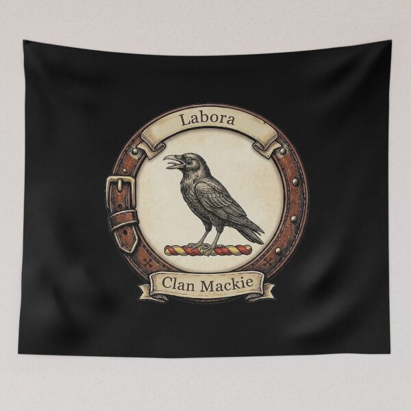 Item preview, Clan Mackie Crest designed and sold by BagTown Clans.