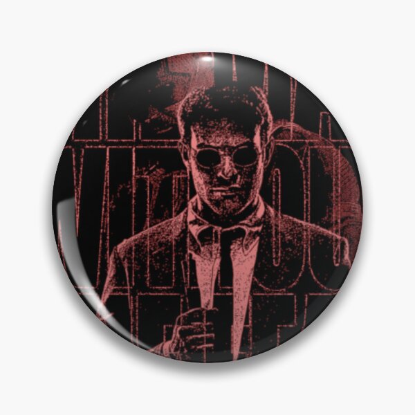 Item preview, Blind Justice Vigilante Duo Tone Gritty Portrait designed and sold by Orimakera.