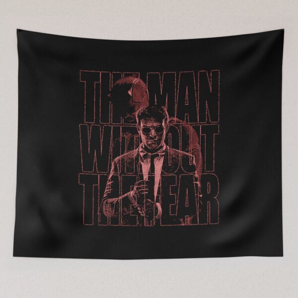 Item preview, Blind Justice Vigilante Duo Tone Gritty Portrait designed and sold by Orimakera.