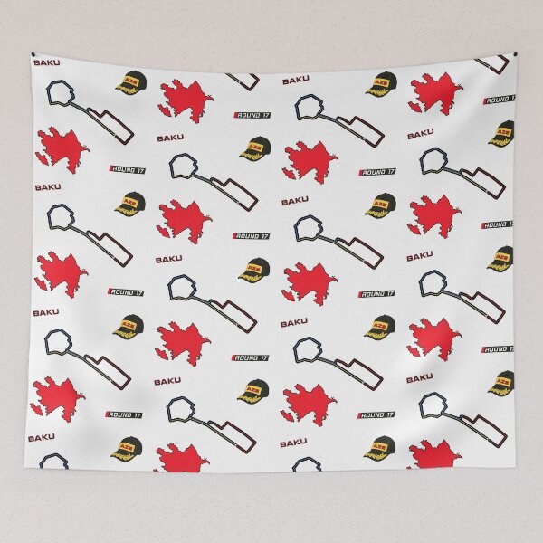 Item preview, F1 Circuit: Baku Sticker Pack (5 Stickers) designed and sold by rrphilip.