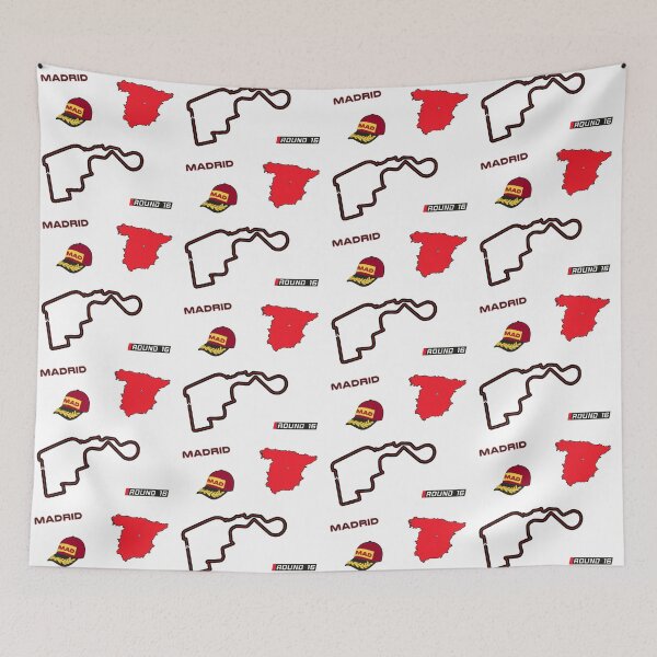 Item preview, F1 Circuit: Madrid Sticker Pack (5 Stickers) designed and sold by rrphilip.