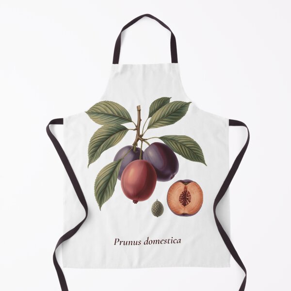 Item preview, Plum Botanical T-Shirt | Prunus domestica Vintage Illustration | Fruit Lover Gift designed and sold by Panom Suavichien.