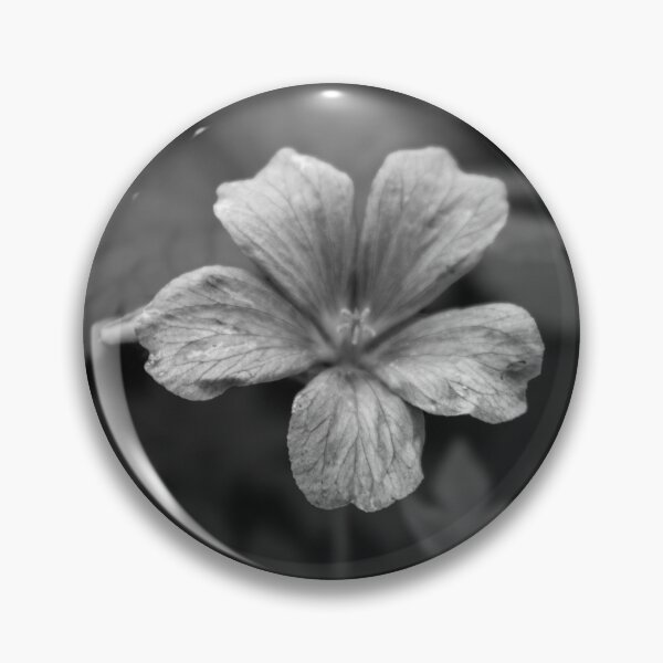 Item preview, Ethereal Bloom: Monochromatic Geranium Close-Up designed and sold by ShaneJayGB.