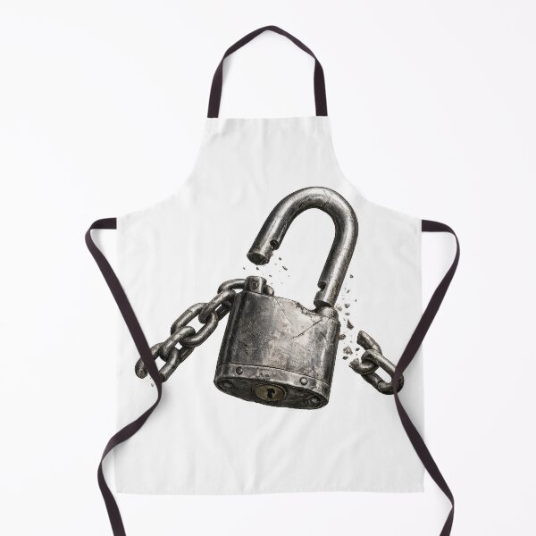 Item preview, Broken Padlock with Snapped Chain designed and sold by jgvisualarts.