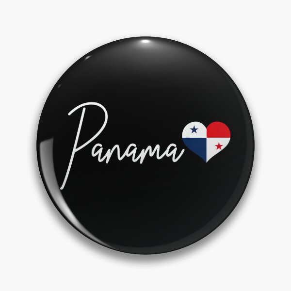 Item preview, Panama Heart Pride Panamanian Flag designed and sold by MollyLYork.