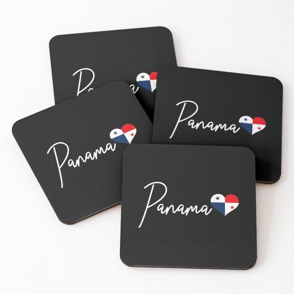 Item preview, Panama Heart Pride Panamanian Flag designed and sold by MollyLYork.