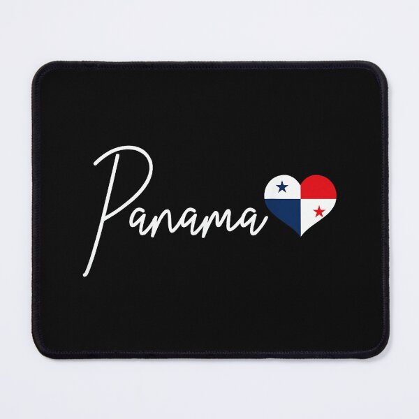 Item preview, Panama Heart Pride Panamanian Flag designed and sold by MollyLYork.
