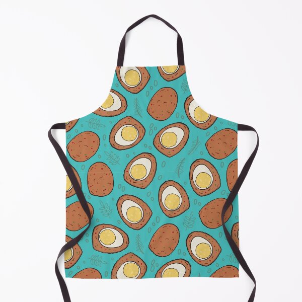 Item preview, Scotch Egg Food art Drawing Pattern designed and sold by MariOyama.