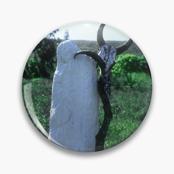 Item preview, Madagascar Handmade Tombstone With Zebu Skull And Horns designed and sold by DEC02.