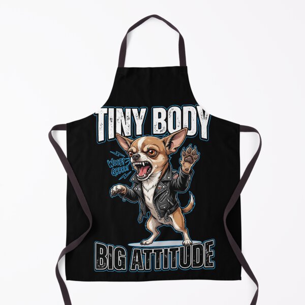 Item preview, Tiny Body Big Attitude Chihuahua Bold Design designed and sold by Tong4130.