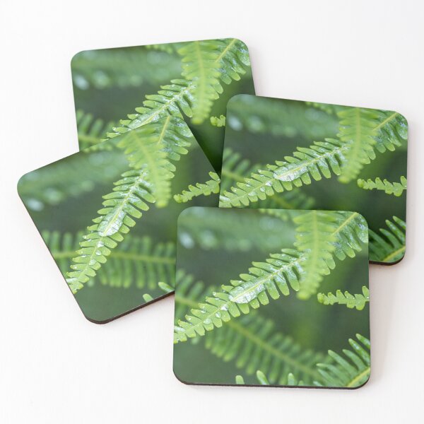 Item preview, Raindrop on green fern designed and sold by Nightscapes.