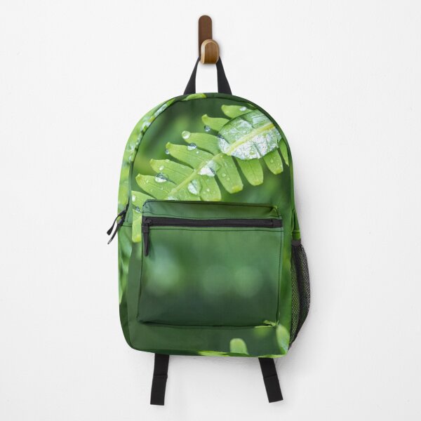 Item preview, Raindrop on green fern designed and sold by Nightscapes.