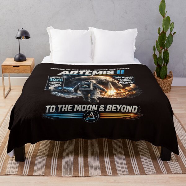 Item preview, Artemis II Crewed Lunar Mission 2026 Space Exploration designed and sold by randomslife.