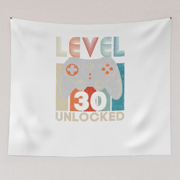 Item preview, Level 30 Unlocked Funny Video Gamer 30th Birthday Gift designed and sold by FernaRoje.