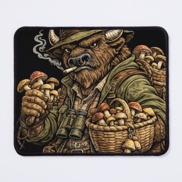 Item preview, Buffalo Mushroom Hunter designed and sold by buffalowes.