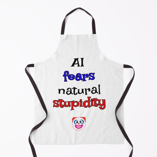 Item preview, AI vs Stupidity designed and sold by The WordCatcher Street.