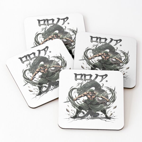 Item preview, Deadly Anime Swordsman Pose – Three Sword Warrior designed and sold by BiakiaPrints.