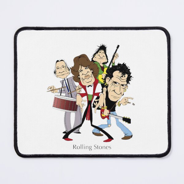 Item preview, Rolling Stones Classic Rock Caricature Art designed and sold by shopmamabite.