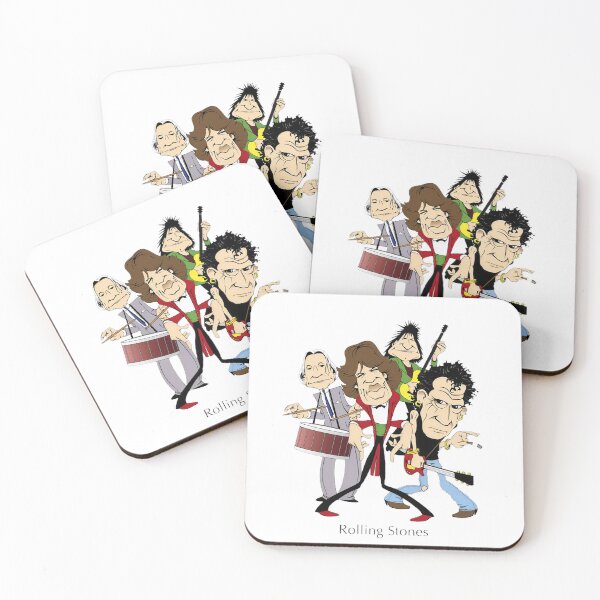 Item preview, Rolling Stones Classic Rock Caricature Art designed and sold by shopmamabite.