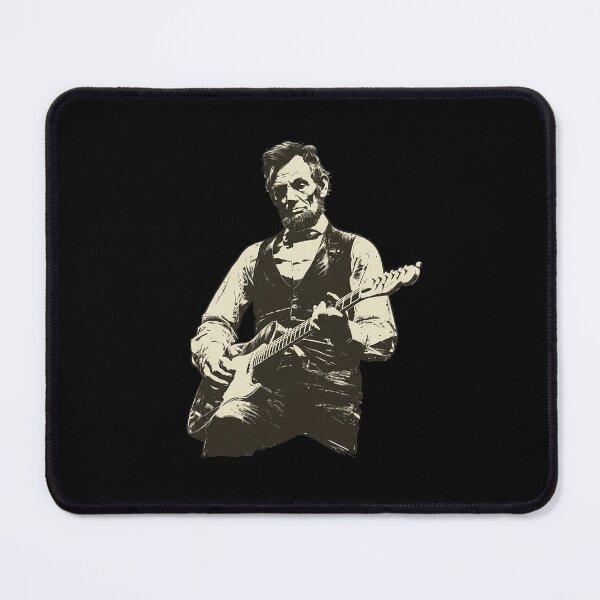 Artikelvorschau, Präsident Abraham Lincoln spielt Gitarre (Abe Lincoln) entworfen und verkauft von JustuKitties.