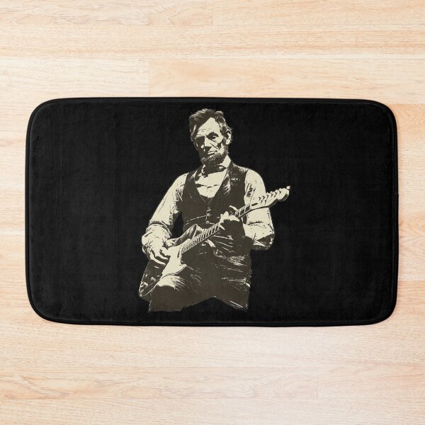 Item preview, President Abraham Lincoln Playing Guitar Abe Lincoln designed and sold by JustuKitties.