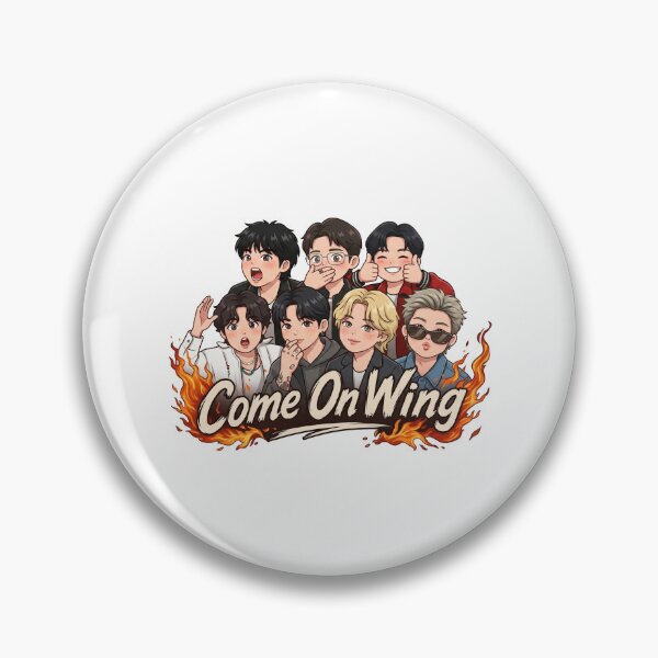 Item preview, BTS Hot Ones Come On Wing designed and sold by JustuKitties.