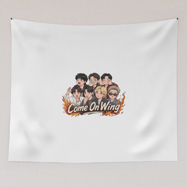 Item preview, BTS Hot Ones Come On Wing designed and sold by JustuKitties.