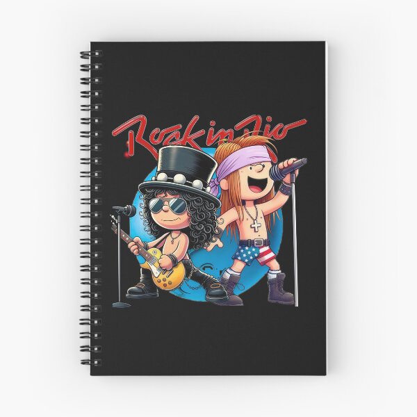 Item preview, Rock In Rio - GNR x Peanuts Classic Rock Mashup designed and sold by shopmamabite.