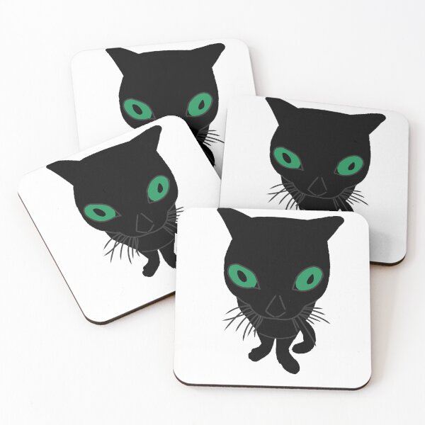 Item preview, Big-eyed kitty designed and sold by Blue Green Purple.