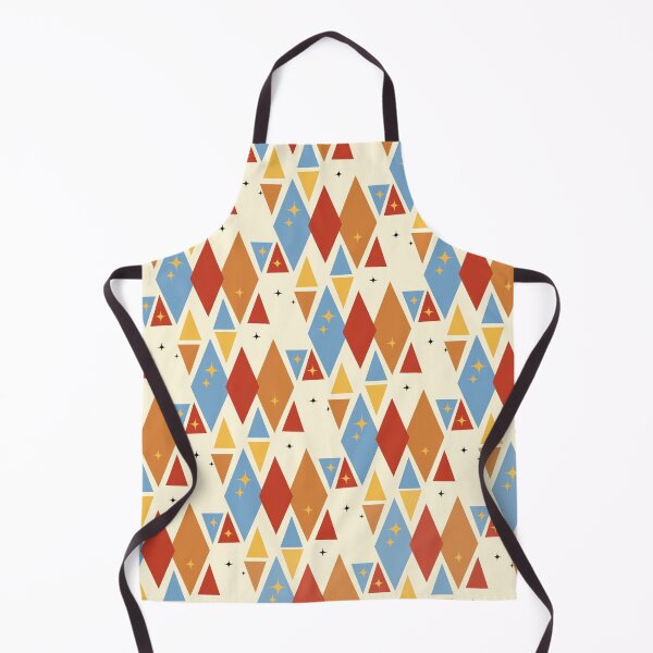 Item preview, Retro Geometric Diamond Harlequin Star Pattern designed and sold by Vileprint.