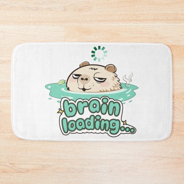 Item preview, Capybara brain loading designed and sold by Kanom-Tom.