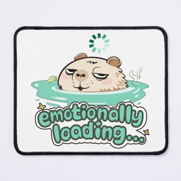Item preview, Capybara emotionally loading designed and sold by Kanom-Tom.