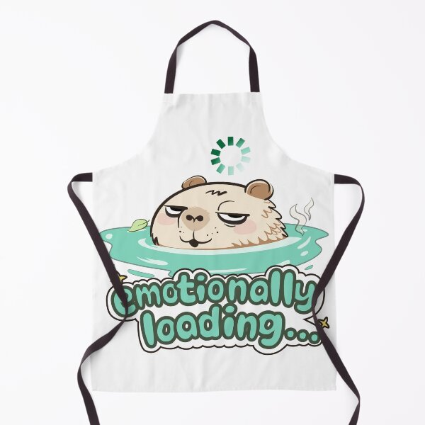 Item preview, Capybara emotionally loading designed and sold by Kanom-Tom.