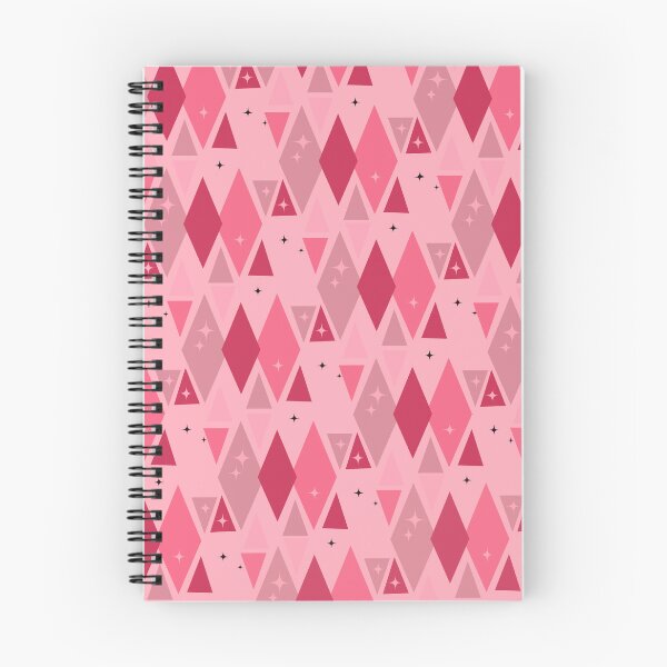 Item preview, Pink Retro Geometric Diamond Harlequin Star Pattern designed and sold by Vileprint.