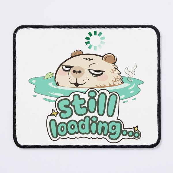 Item preview, Capybara Still  loading designed and sold by Kanom-Tom.