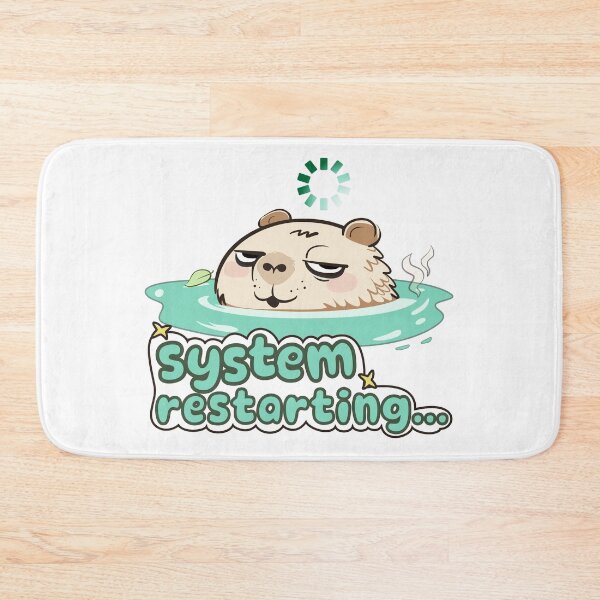Item preview, Capybara system restarting designed and sold by Kanom-Tom.