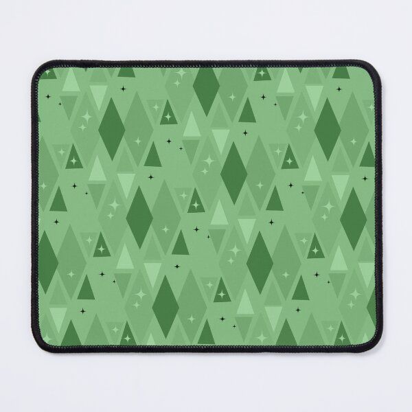 Item preview, Sage Green Retro Geometric Diamond Harlequin Star Pattern designed and sold by Vileprint.