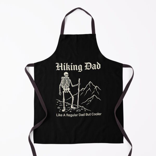Item preview, Hiking Dad Like A Regular Dad But Cooler Skeleton Mountain – Outdoor Dad Gift designed and sold by printedartgoods.