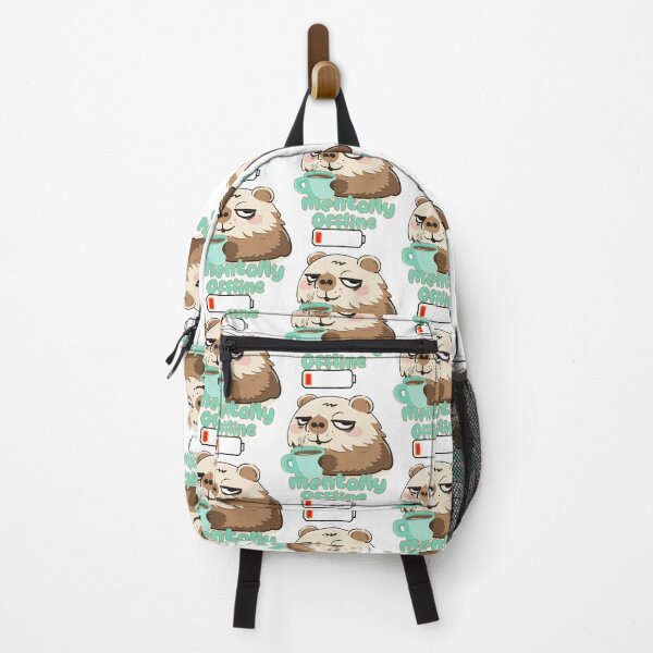 Item preview, Capybara Mentally Offline designed and sold by Kanom-Tom.