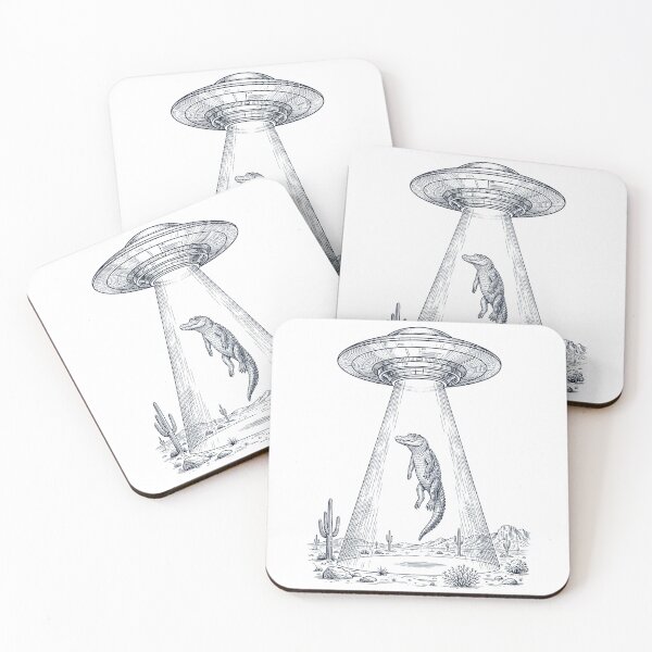 Item preview, Vintage Alligator UFO Alien Western Animal Lover designed and sold by TerryConnells.