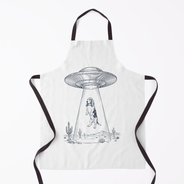Item preview, Vintage Basset Hound UFO Alien Western Dog Mom Dad Lover designed and sold by TerryConnells.