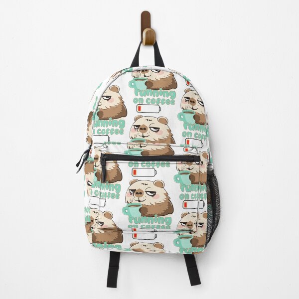 Item preview, Capybara Running On Coffee designed and sold by Kanom-Tom.
