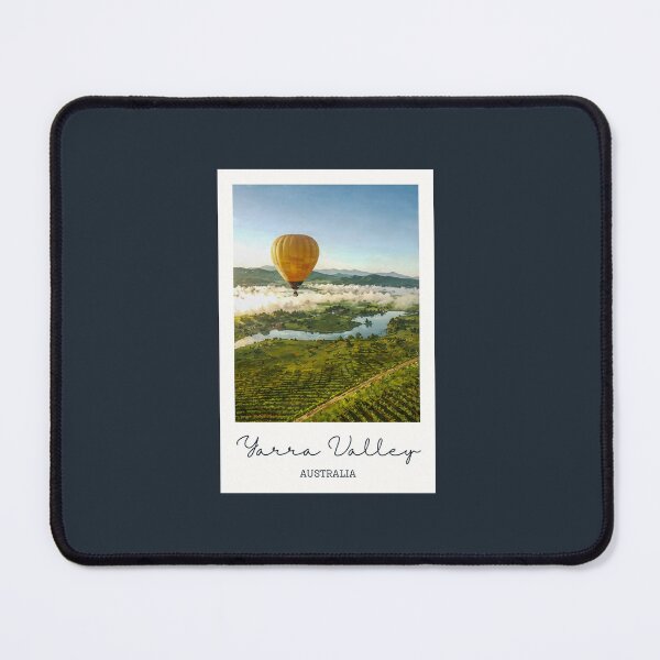 Item preview, Yarra Valley Hot Air Balloon Vineyards - Vintage Souvenir designed and sold by twentytwo ART souvenir designs.