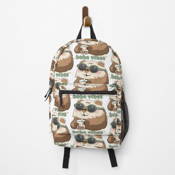 Item preview, Capybara Boba Vibes designed and sold by Kanom-Tom.